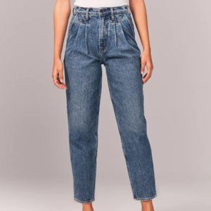 Abercrombie High Rise 80s Mom Jeans